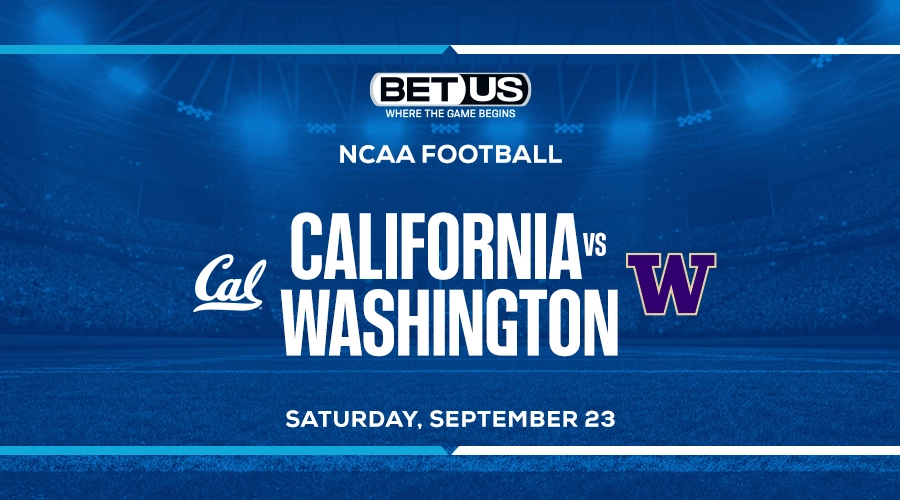 Cal to Cover Fat Spread vs No. 8 Washington