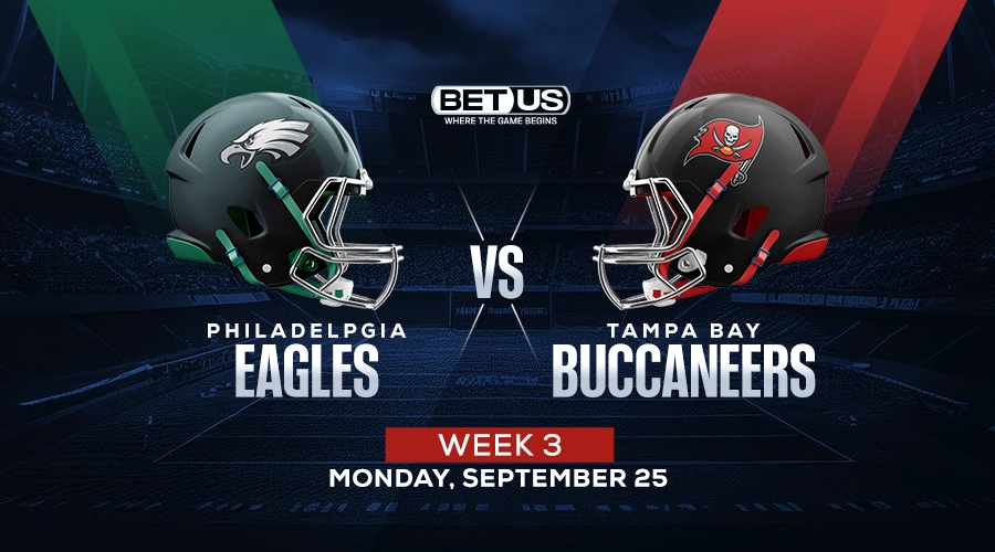 MNF Double Dip: Bucs ATS Pick, Props to Eagles