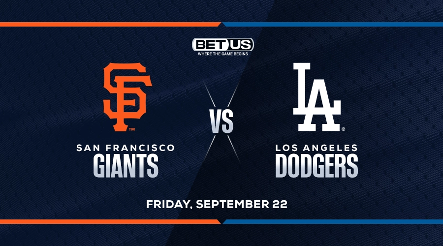 Giants vs Dodgers Strong Pick to Go Over Total, Sept. 22