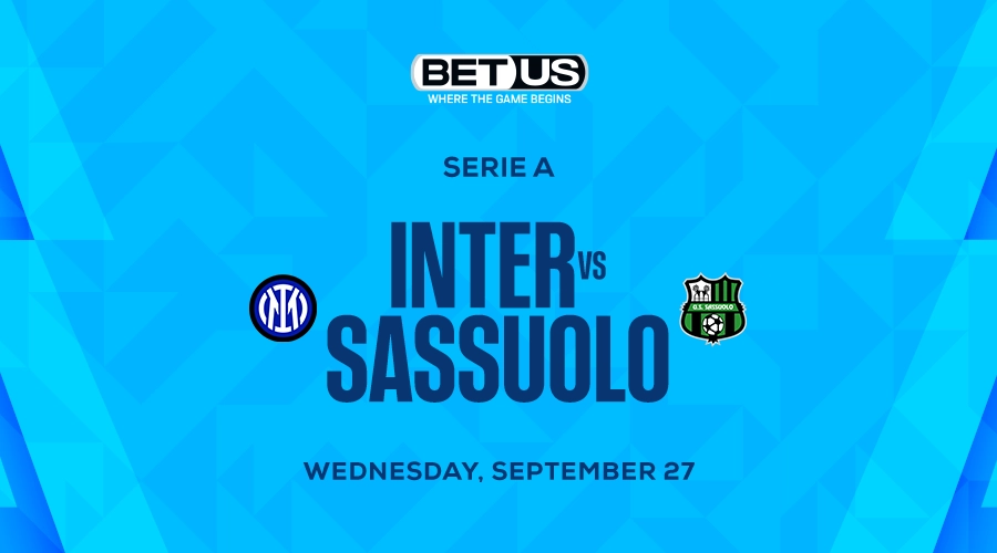 Serie A Soccer Bets: Inter Milan vs Sassuolo