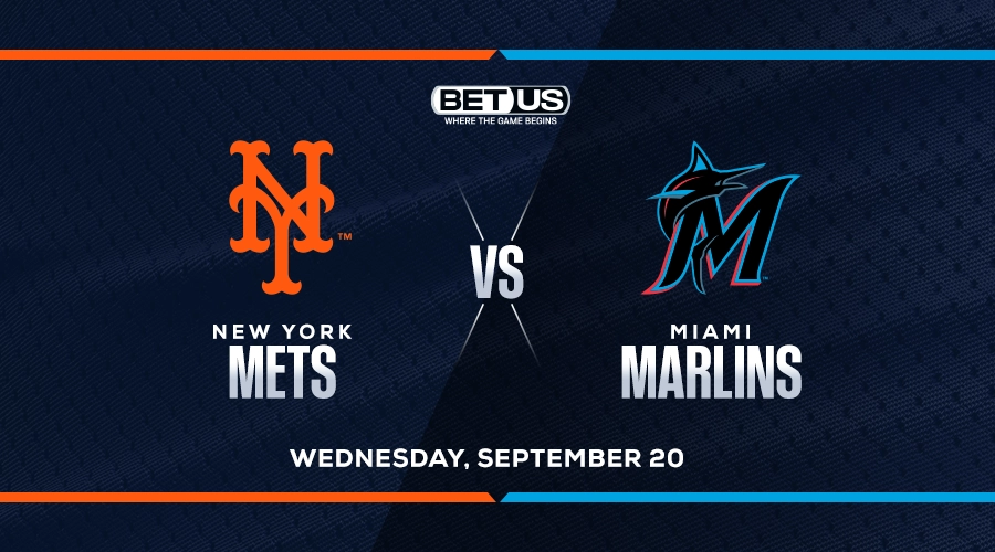 Picks, Prediction for Mets vs Marlins on Wednesday, September 20