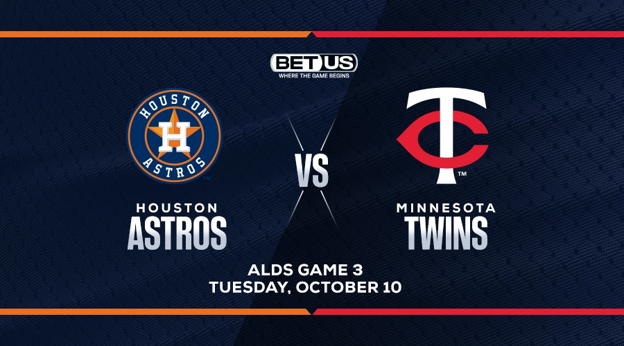 Over Strong Pick for Astros vs Twins, Oct. 10?