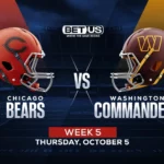 Commanders Solid Moneyline Pick vs Bears
