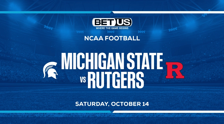 Expect to Bet on Close Michigan State - Rutgers College Football Matchup