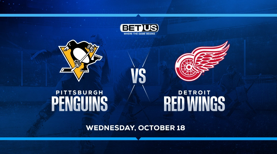 Pittsburgh Penguins vs Detroit Red Wings Prediction, 10/18/2023 NHL Picks,  Best Bets & Odds