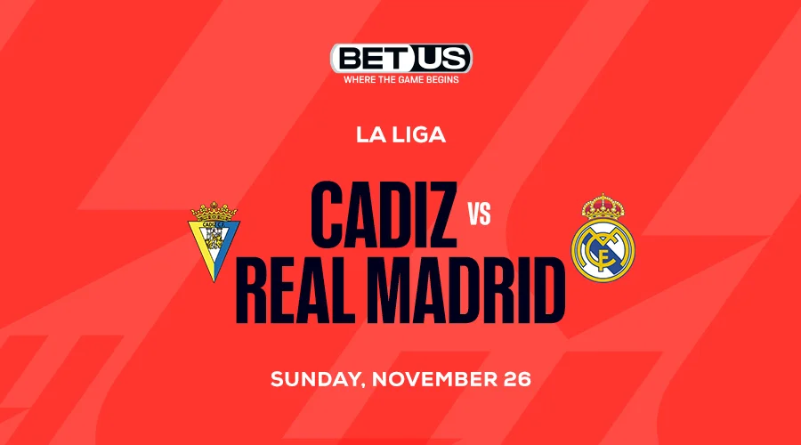 Pick Real Madrid to Defeat Cadiz Even Without Vinicius Junior