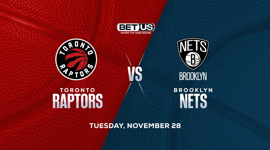 Nets Favored With NBA Bet Lines Against Raptors
