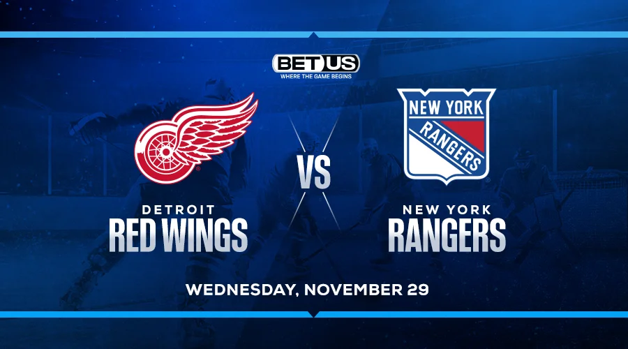 Bank With Bet on Rangers to Skate Past Red Wings