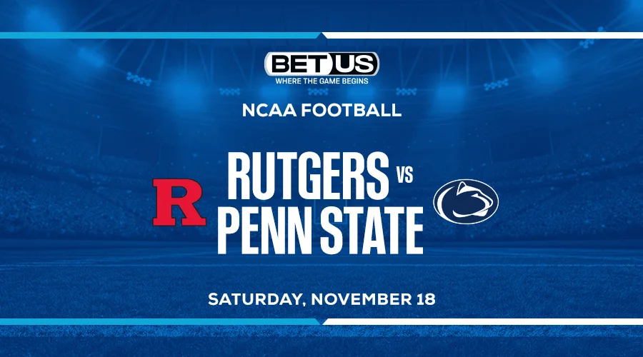 Lean on Under for Rutgers vs Penn State in NCAAF Lines