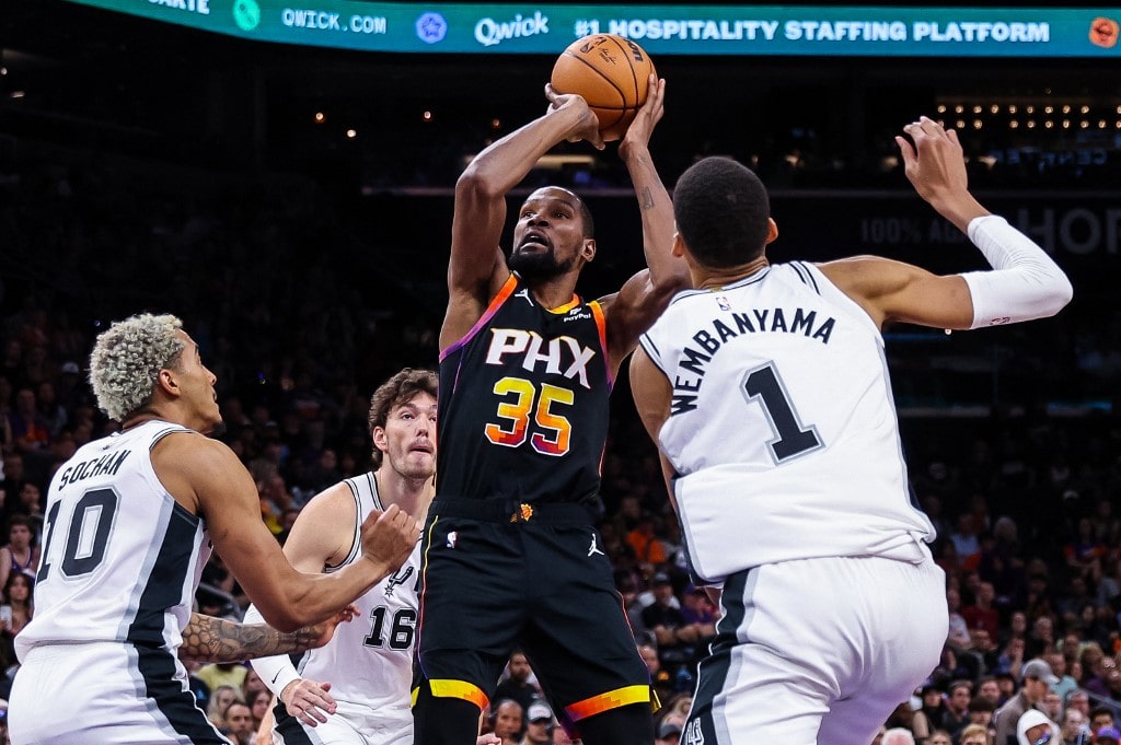 Wembanyama Watch: Rookie Leads Spurs Past Durant, Suns