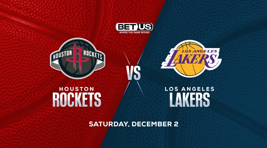 Rockets vs Lakers NBA Prop Bets for December 2