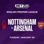 ATS Pick, Prop Bets for Arsenal vs Nottingham Match