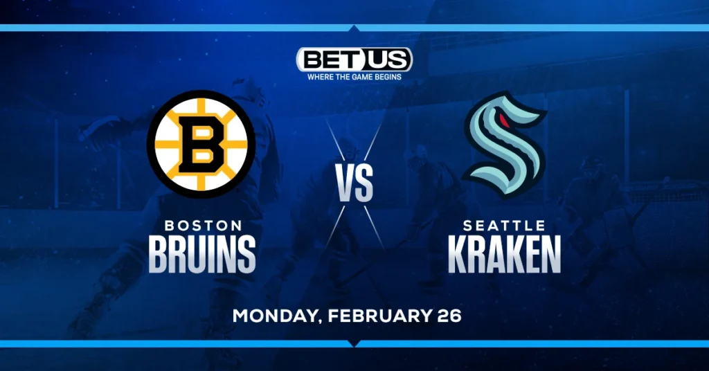 Bruins to Bounce Back at Kraken in NHL Predictions