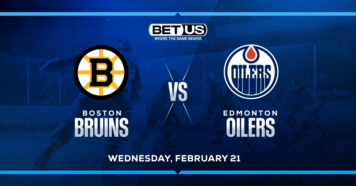 NHL Bet Predictions: Expect High Score in Bruins-Oilers Game