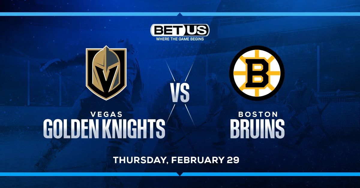 Back Bruins vs Golden Knights in Vegas NHL Picks