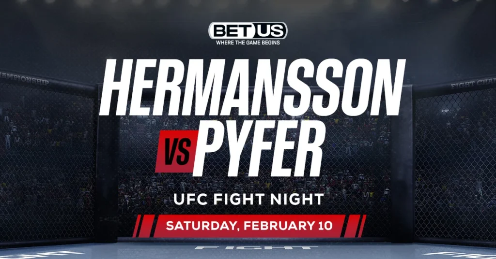 UFC Vegas 86 Deep Dive: MMA Odds and Betting Preview – Hermansson vs Pyfer