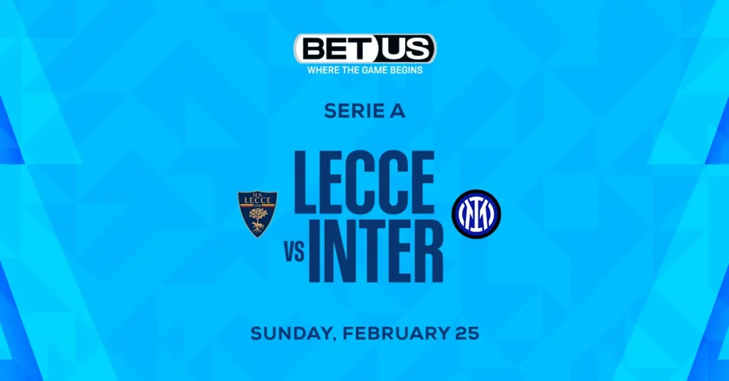 Bet Inter Milan to Win 7th Straight Serie A Game vs Lecce