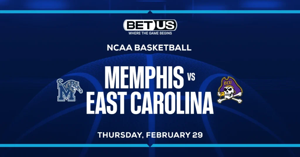 Memphis to Cover Spread vs East Carolina