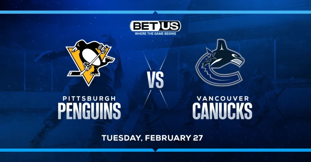 Take Penguins vs Canucks Game to Go Over Total