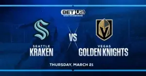 Bet Golden Knights to Beat Kraken in NHL Picks for March 21