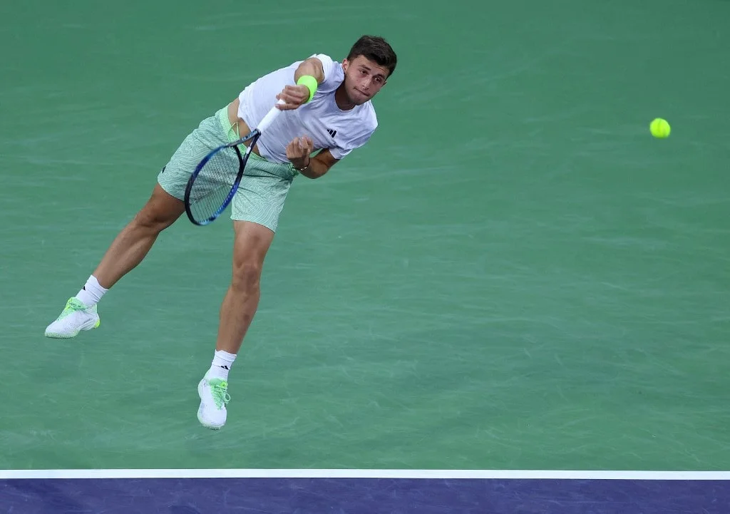 No.123 ATP Ranked Luca Nardi Upsets Novak Djokovic at Indian Wells