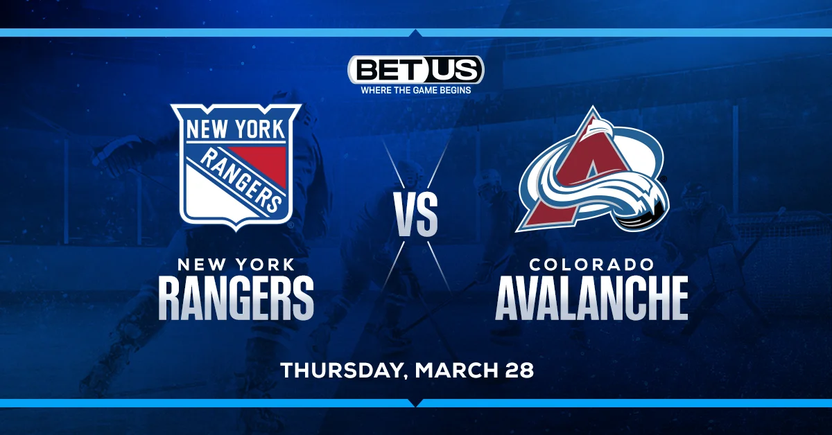 Rangers vs Avalanche Solid Pick to Go Over Total
