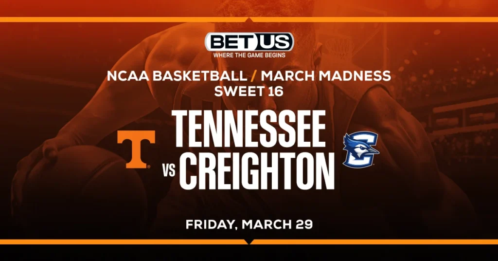 Creighton vs Tennessee March Madness ATS Picks in Sweet 16