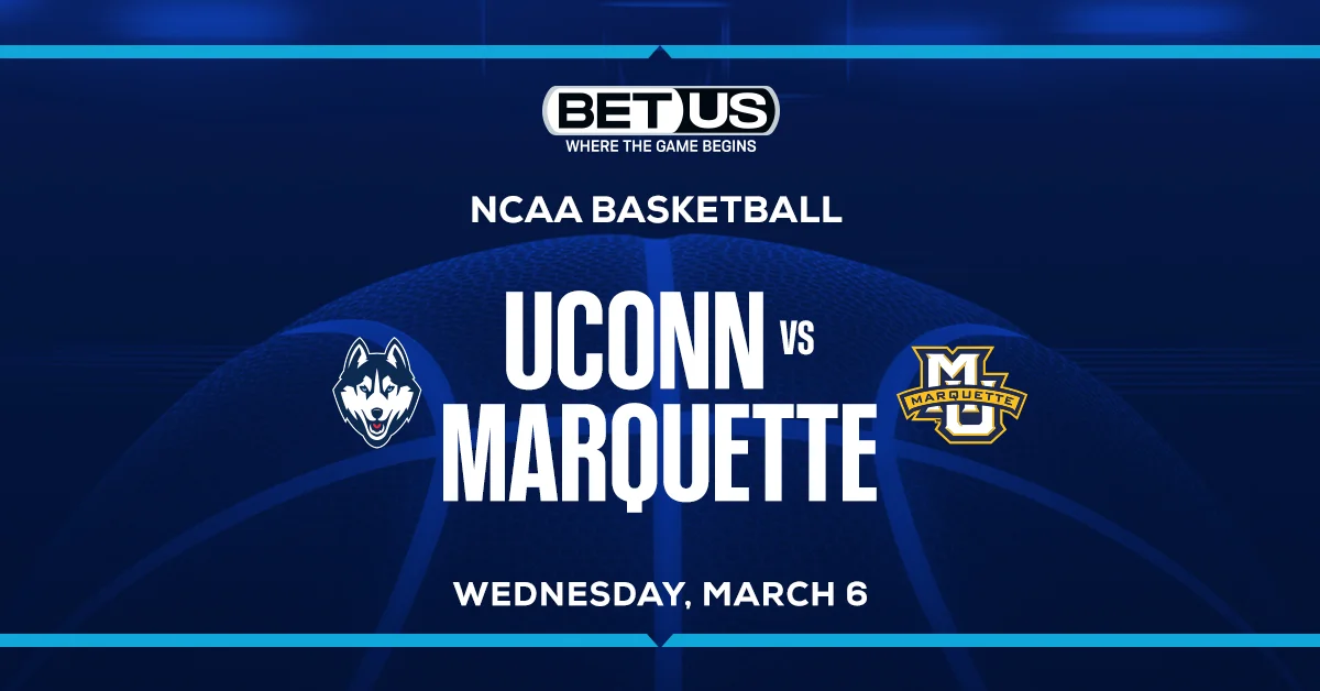Pick UConn Plus The Points To Beat Big East Rival Marquette