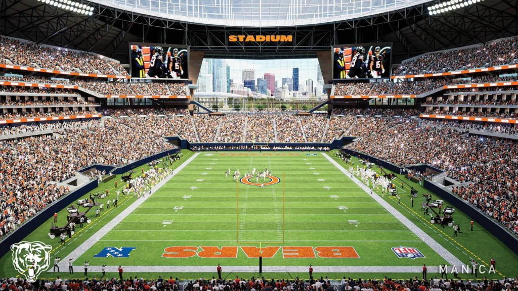 Chicago Bears’ New Lakefront Stadium Prototype Looks INSANE!
