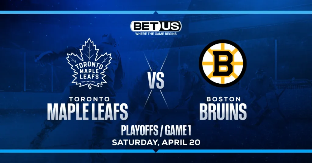Bruins Outright Pick vs Leafs in Series Opener