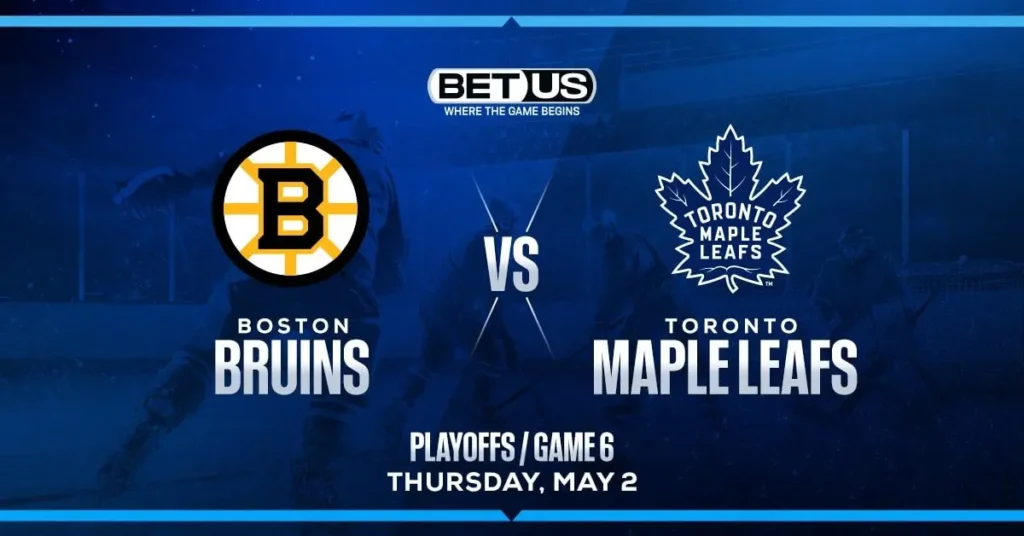 Bruins Pick to Close Out Maple Leafs in Game 6