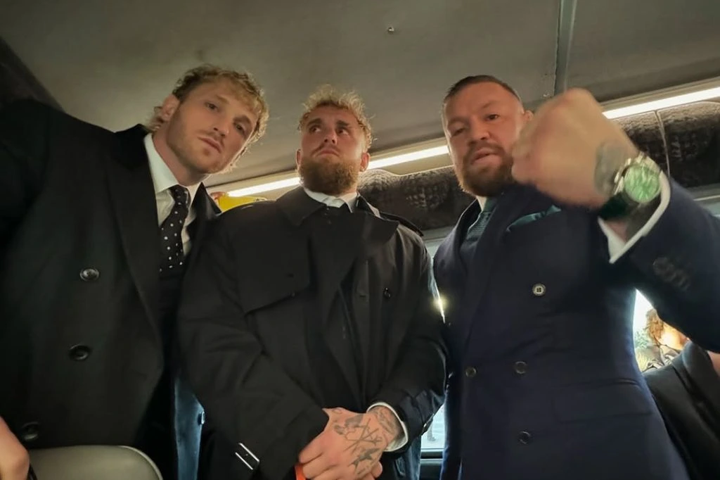 Paul Brothers Link Up With McGregor on Inauguration Day