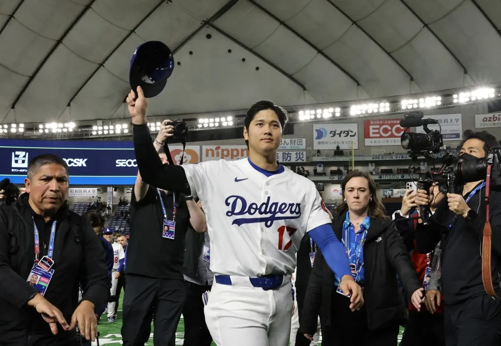 Shohei Ohtani, one of the current best MLB players