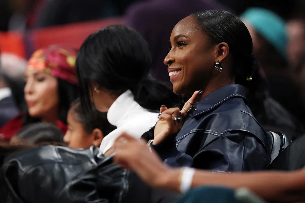 Coco Gauff Celebrates Her French Open Win at NY Liberty Game